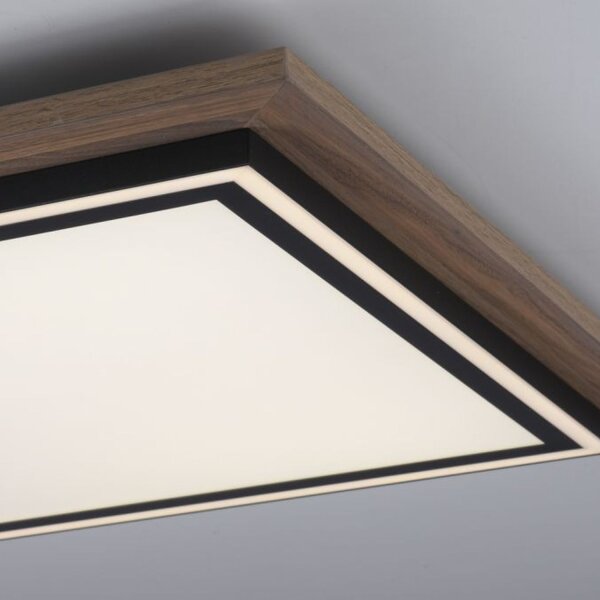 Blendarme Plafonnier LED à intensité variable Bois L:53,4 cm 44 W