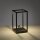 Lampe de table LED noire à intensité variable Touch 26 cm 4 W Mémoire