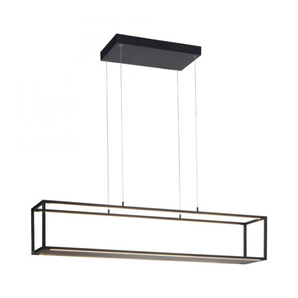 Lampe LED noire à intensité variable Touch 105 cm Mémoire