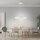 LED Pendelleuchte Weiß dimmbar 38 W 3000 K Ø60 cm Ring
