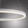 LED Pendelleuchte Weiß dimmbar 52 W 3000 K Ø80 cm Ring