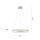 LED Pendelleuchte Weiß dimmbar 52 W 3000 K Ø80 cm Ring
