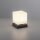 Lampe de table LED anthracite verre 16 cm 580 lm dimmable