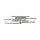 Lampe de plafonnier LED argent Télécommande 82 cm 45 W dimmable