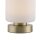 LED Tischleuchte Touch dimmbar 15 cm 3000 K in Messing