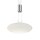 Lampe LED à suspendre Abat-jour en verre dimmable Télécommande 4350 lm