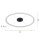 LED Pendelleuchte Anthrazit oval 3000 K L:80 cm dimmbar
