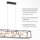 LED Hängelampe Schwarz Gold Metall L:110 cm dimmbar