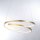 LED Pendelleuchte in Blattgold B:55 cm 4000 lm dimmbar