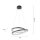 LED Pendelleuchte Schwarz B:55 cm 4000 lm dimmbar
