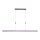 Suspension LED ajustable Touch 4680 lm brun sépia