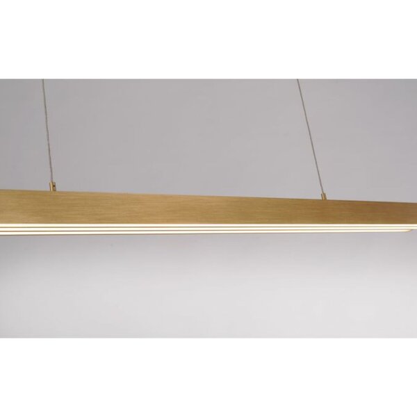 Dimmbare LED Pendelleuchte Touch 4680 lm in Messing