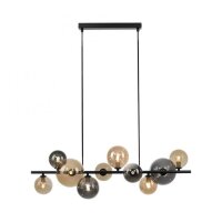 Lampe à suspendre gris fumée ambre G9 3000...