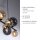 Lampe à suspendre gris fumée ambre G9 3000 lm verre 10-flmg