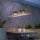 LED Pendelleuchte Holz Fernbedienung L:120 cm dimmbar