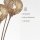 Stehlampe groß Metall Rostbraun Gold 181,2 cm G9 6-flmg