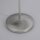 Verstellbare Stehleuchte in Silber Dimmer Glas 163 cm