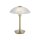LED Tischleuchte dimmbar in Messing Alabasterglas 3 W