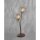 Rustikale Tischlampe Metall Rostbraun Gold 52 cm 2-flmg