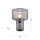 Lampe de table décorative verre fumé E27 35 cm champignon rétro