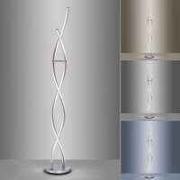 Lampadaire LED Wellen en acier dimmable 53 W 140 cm