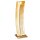 Elegante LED Tischlampe warmweiß 40,5 cm in Blattgold