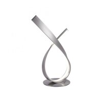 Lampe de table LED &eacute;l&eacute;gante en acier 3000 K...