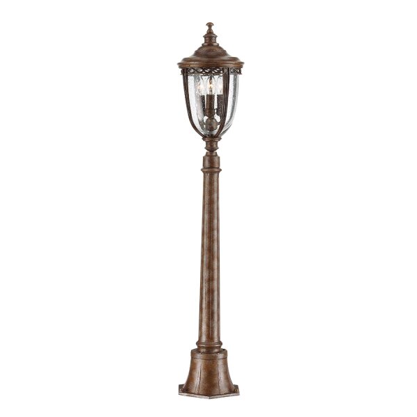 Gartenbeleuchtung in Bronze H:118cm Rustikal EDMUND