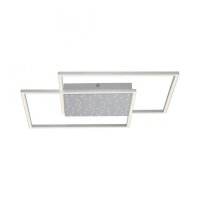 Plafonnier LED avec ciel de nuit en acier 49 W dimmable
