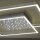 LED Deckenleuchte mit Nachthimmel in Stahl 49 W dimmbar