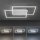 LED Deckenleuchte mit Nachthimmel in Stahl 49 W dimmbar
