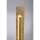 Elegante LED Stehlampe warmweiß 141 cm in Blattgold