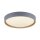 Lampe de plafonnier LED Bois Métal Gris Ø51 cm 3720 lm dimmable