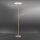 LED Stehleuchte mit Lesearm Messing Glas 181 cm 3900 lm