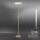 LED Stehleuchte mit Lesearm Messing Glas 181 cm 3900 lm