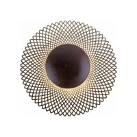 Plafonnier LED métal rouille-or Ø45 cm 12 W...