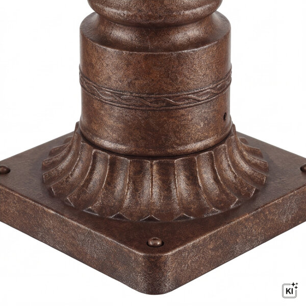 Wegbeleuchtung Garten in Bronze Antik wetterfest