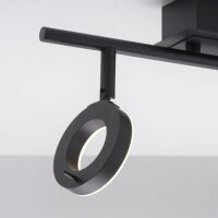Flexibler LED Deckenspot Anthrazit IP44 50 cm blendarm