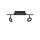 Flexibler LED Deckenspot Anthrazit IP44 50 cm blendarm