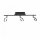 Flexibler LED Deckenspot Anthrazit IP44 67 cm blendarm