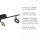 Flexibler LED Deckenspot Anthrazit IP44 67 cm blendarm