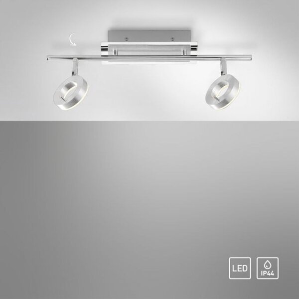Flexibler LED Deckenspot in Aluminium IP44 L:50,5 cm