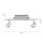 Flexibler LED Deckenspot in Aluminium IP44 L:50,5 cm