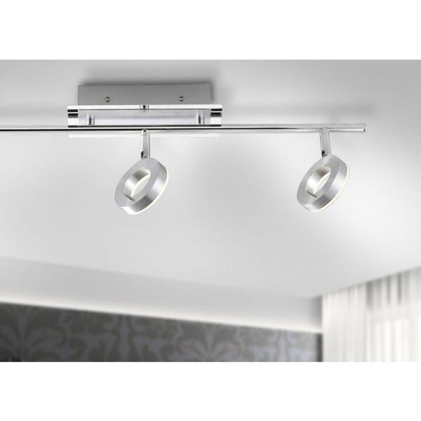 Flexibler LED Deckenspot in Aluminium IP44 L:67 cm