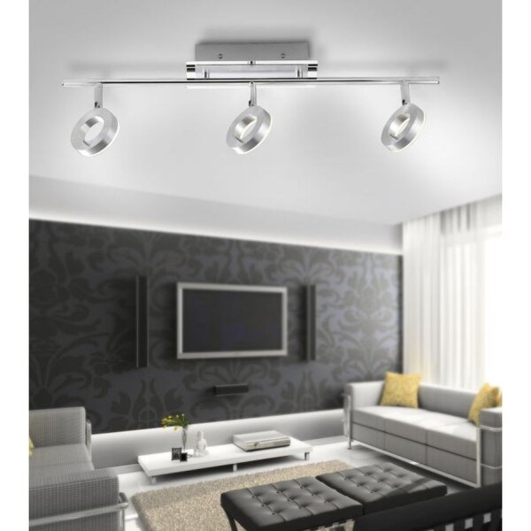 Flexibler LED Deckenspot in Aluminium IP44 L:67 cm