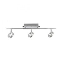 Spot de plafond LED flexible en aluminium IP44 L:67 cm
