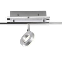 Spot de plafond LED flexible en aluminium IP44 L:67 cm