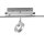 Flexibler LED Deckenspot in Aluminium IP44 L:67 cm
