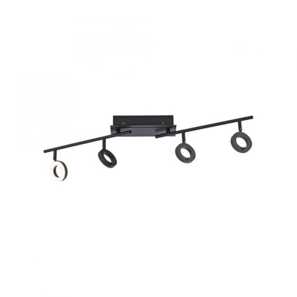 Flexibler LED Deckenstrahler Anthrazit IP44 94 cm 26 W