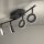 Flexibler LED Deckenstrahler Anthrazit IP44 94 cm 26 W